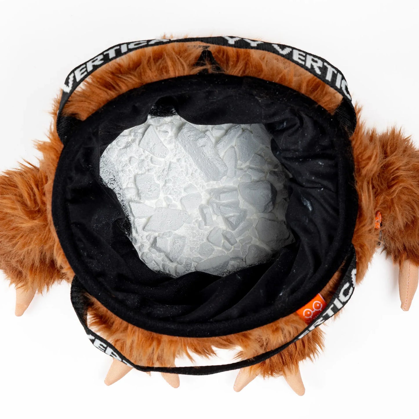 YY Vertical Animal Chalk Bucket – Sloth - Stable Boulder Chalk Bag with Brush Holders & Zip Pocket