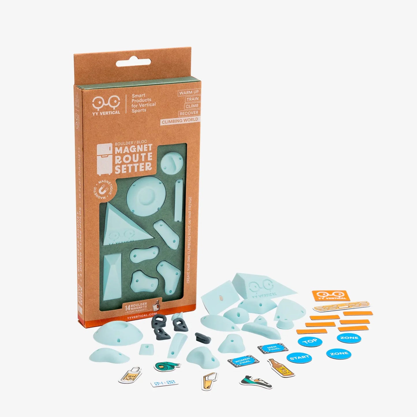 YY Vertical Magnet RouteSetter - Climbing Hold Fridge Magnets Set