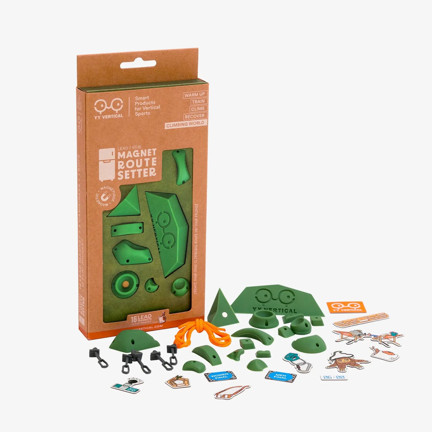 YY Vertical Magnet RouteSetter - Climbing Hold Fridge Magnets Set