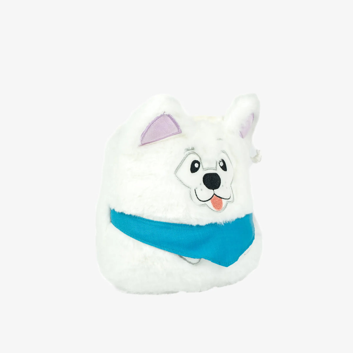 YY Vertical Samoyed Dog Chalk Bag - side detail
