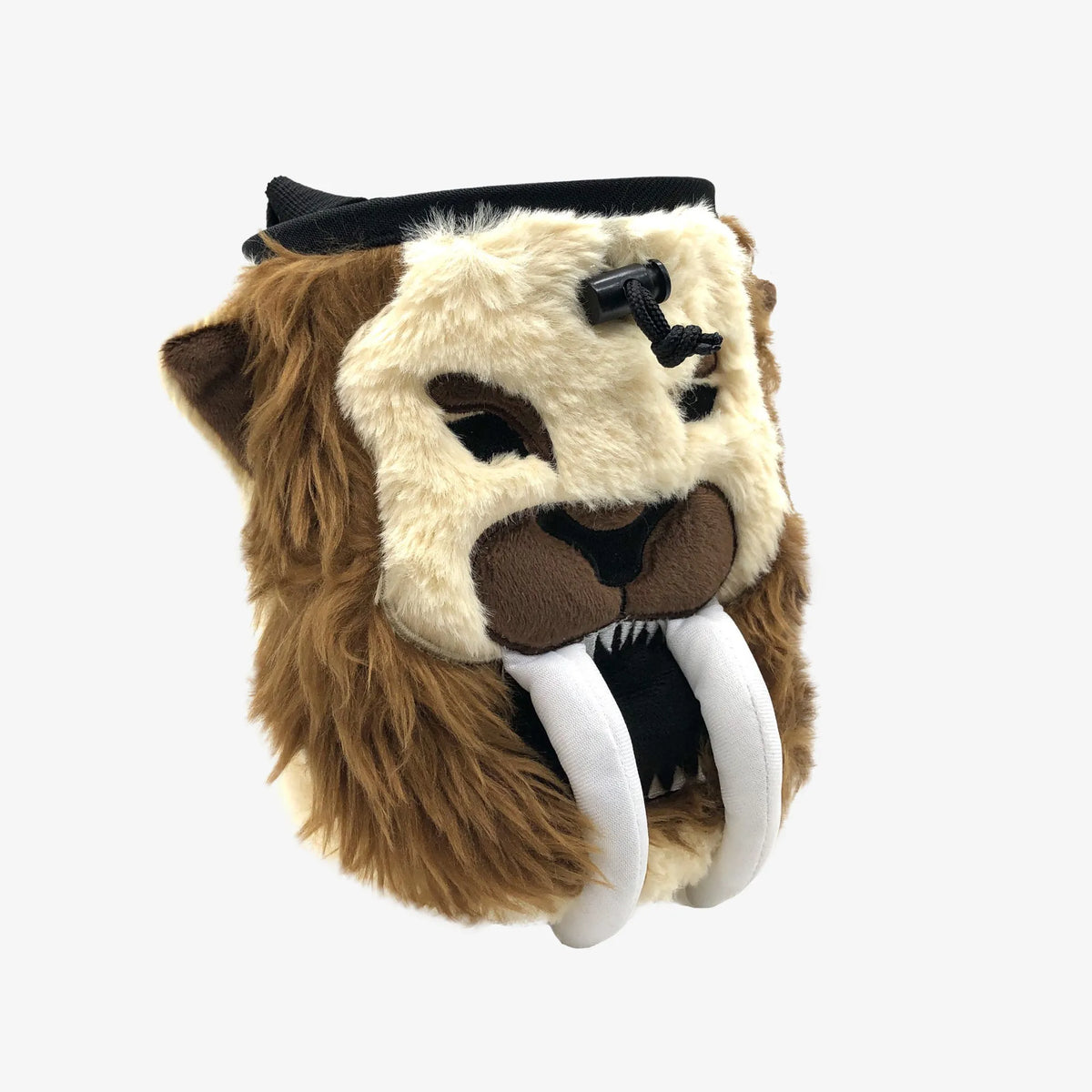 YY Vertical Prehistoric Chalk Bag - Sabre Tooth Tiger design